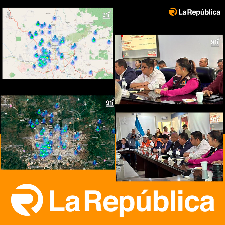 Autoridades del Sistema Nacional de Gestión de Riesgos (Sinager) reunidos con la Presidenta Xiomara Castro para establecer más acciones para - Cover Image